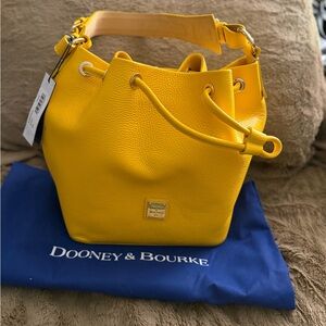 Dooney & Bourke Vibrant Yellow Shoulder Bag